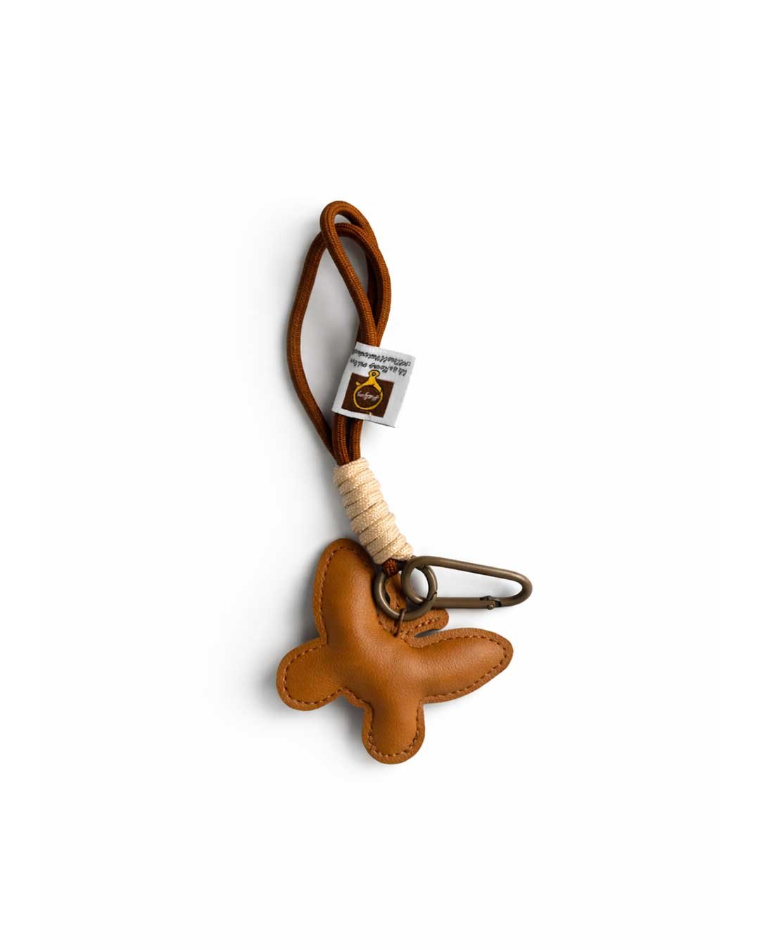 Butterfly Charm - Camel